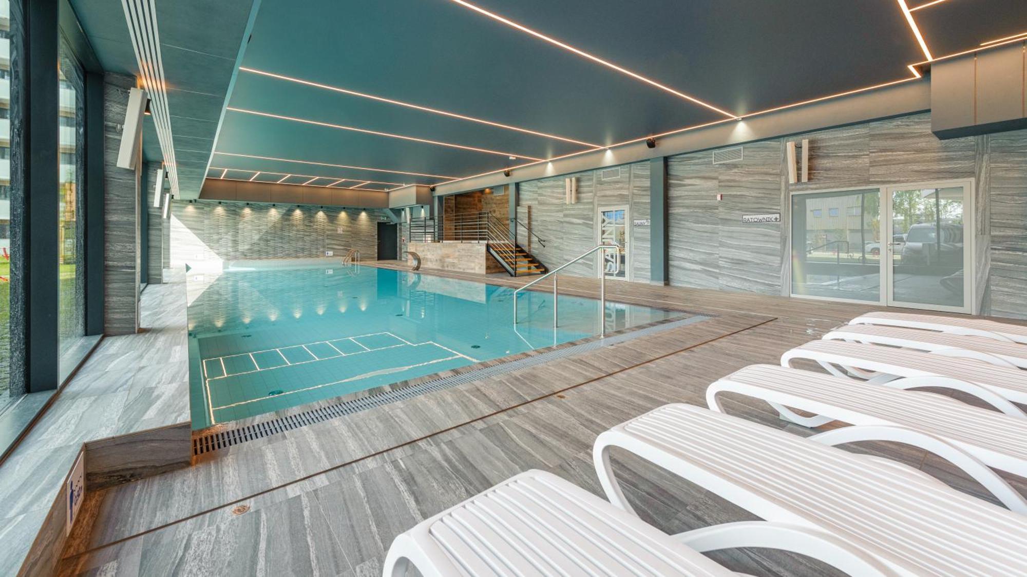 Blue Premium Pool Sauna Fitness Free Kolberg Exterior foto